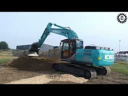 Kobelco SK 210LC at Load up North 2024