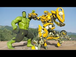 Transformers One (2024) - Bumblebee vs Hulk Final Fight | Paramount Pictures [HD]