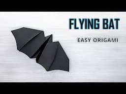 How to Make a Paper AIRPLANE  That Flies Like a BAT