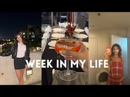 WEEK IN MY LIFE | content BTS, Friendsgiving, Club Giggly