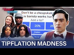 How Much Should Consumers Have to Pay for Tipflation? Troy Iwata Investigates | The Daily Show