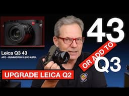 Leica just invented the ideal travel camera.  Leica Q3 43.  Upgrade or add to the Leica Q, Q2, Mono