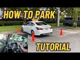 How To Park a Car: Beginners Tutorial