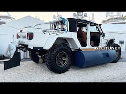 Jeep Boat Conversion - Gladiator 4x4 Truck for Boating