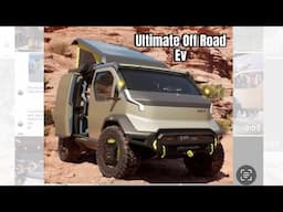 Comparing EV Ultimate Off Road Car Camping Van in SEMA with a Honda Element