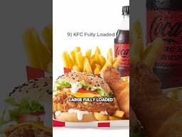 Most fattening fast food meals in South Africa 😱🇿🇦 #shorts #southafrica