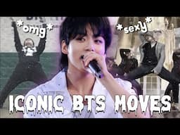 The 100 MOST  Iconic and Famous BTS Moves