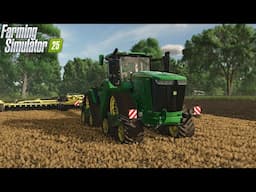 🔴LIVE: FIRST BIG CORN HARVEST PLUS FIRST FACTORY!! | Farming Simulator 25 Riverbend Episode 11