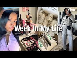 Vlog: Week In My Life 🎀| HANDLING BUSINESS!! , Stateboard Exam , Voting , PR , Girls Night + MORE 🤍