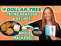 A Full Day of New Dollar Tree Food & Recipes!