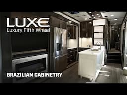 Luxe Elegante 33EFS Featuring Dark Brazilian Hardwood Cabinetry