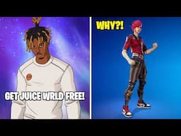 DISAPPOINTING NEWS.. (Fortnite Juice Wrld Skin)