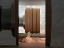 A carpenter's technique for creating wooden wheels