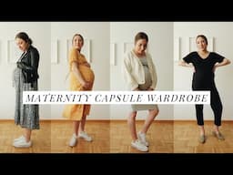 Maternity Capsule Wardrobe | Spring/Summer Minimalist Wardrobe Try-On