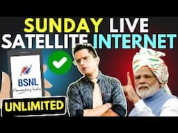 BSNL Unlimited Satellite Internet | Vi 5G Launch in Delhi #technoneillive #trending