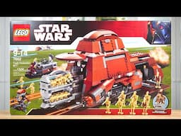 LEGO Star Wars 7662 TRADE FEDERATION MTT Review! (2007)