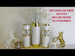 DIY DOLLAR TREE ACCENT DECOR/HOME ACCESSORIES