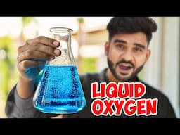 Drinking Liquid Oxygen at Home - 100% Pure