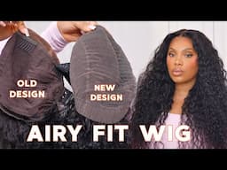 GLUELESS CURLY HAIR WIG TUTORIAL| NEW AIRY FIT TM SCALP CARE WIG| LUVME HAIR/ BLACK FRIDAY SALE