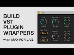 Design Custom VST User Interfaces with Max For Live