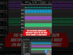 Did you know compression is multiplicative? #mixingengineer  #mixingtips #musicmixing #producer