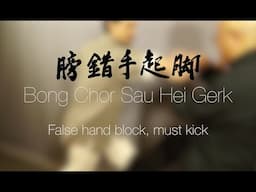 A Wing Chun Journey to the Heart (Idiom 12 of 22 — Bong Chor Sau Hei Gerk