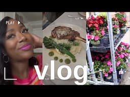 DATE NIGHT | SHOP WITH ME | HOBBY LOBBY | CHOOSING FLOWERS AT LOWES & MORE