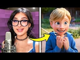 YouTubers Behind The Voices! (SSSniperWolf, FGeeTV, Inside Out 2)