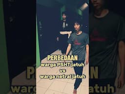 warga psht dan netral jatuh gimana sih ? #psht #pencaksilat #parody #komedi #shortsfeed #shorts