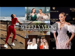 Weekly Vlog | Packing & getting ready for  my trip to Durban | Bellagio Events