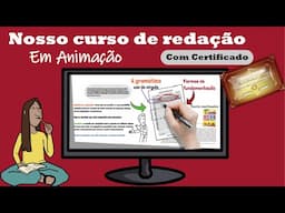 CURSO DE REDAÇÃO em animação - Conheça | Desenhando a Solução