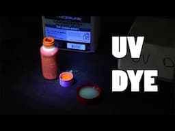 Use UV DYE to find OIL LEAKS FAST!