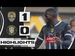 HIGHLIGHTS | NOTTS COUNTY 1-0 HARROGATE TOWN