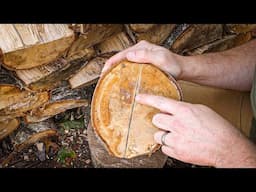 Bushcraft Technique - Splitting Wood for Carving | Self Reliance