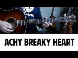 Billy Ray Cyrus - Achy Breaky Heart - Easy Two Chord Beginner Guitar Tutotrial