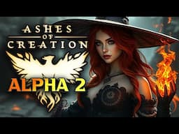 Ashes Of Creation Mage Build - Alpha 2 Gameplay