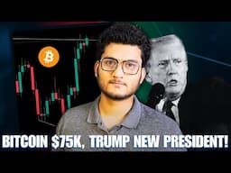 BITCOIN NEW ATH $75.6K TRUMP TAKES LEAD | Crypto Market Update