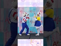 Hello Kitty y Dear Daniel #sanrio #cosplay en el Ohayo Fest 2024 #hellokitty #deardaniel