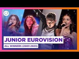 All 21 Junior Eurovision Winners | Watch #JESC2024 on Saturday 16 November 🌸