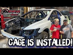 Honda Civic Race Car Build 2.0 / Cage is Installed