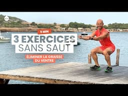 🔥 3 exercices SANS SAUTS pour Éliminer la GRAISSE du ventre 😱 - Alexandre Mallier -