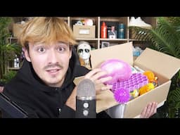 ASMR LIVE UNBOXING NEW TRIGGERS