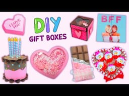 DIY Gift Boxes From Waste Cardboard - Cheap and Easy