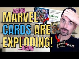 MTG Secret Lair, Marvel & Upper Deck Set The TRADING CARD world on FIRE! Will Cards Save Comics?