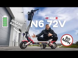 NANROBOT N6 72V Review: This 50MPH Electric Scooter is DANGEROUSLY Loaded!