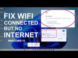 Fix WiFi Connected But No Internet Access on Windows 11 - Easy Ways