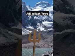 Adi kailash Yatra 2024 I Om Parvat Yatra I New road to kailash I #shorts