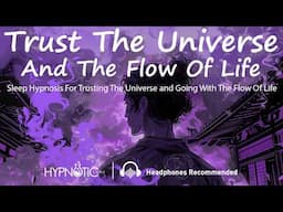 Sleep Hypnosis For Trusting The Universe and The Flow Of Life (Raise Your Vibration, Synchronicity)