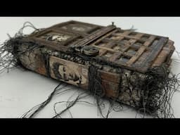 HANDMADE FILE FOLDER JUNK JOURNAL FEATURING TIM HOLTZ IDEA-OLOGY HALLOWEEN 2024 (flip through)