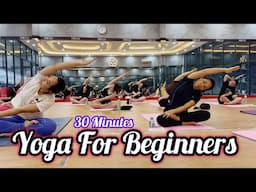 30 Minutes Weight Loss Yoga For Beginners #weightlossyoga #yogaforbeginners